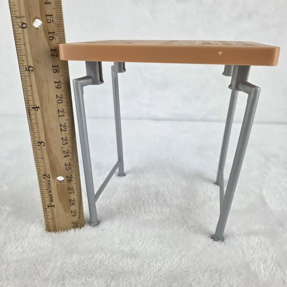 2016 Mattel Barbie Date Night Dining Table & 2 Chairs Replacement Furniture Set